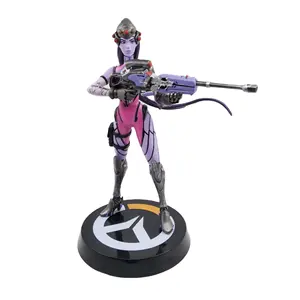 Modello di overwatch di alta qualità da 25cm Widowmaker figura modello decorazione squisita scatola di colore OW figura eroe