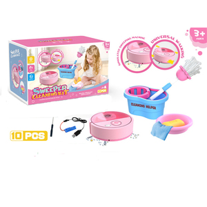 Vui Hộ Gia Đình Làm Sạch Đồ Chơi Thiết Lập Bao Gồm Chổi Lau Bàn Chải Bụi Pan Khăn Lau Bụi Xô Vệ sinh Đồ Chơi Cho Cô Gái Và Chàng Trai Giả Vờ Chơi - Product Image 1