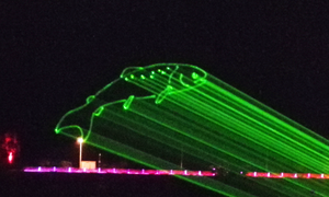 Proyector Láser de Alta Potencia para Exteriores, de Aleación de Aluminio, 15W RGB, para Eventos en Dubái y Arabia Saudita, con Control por APP/DMX512 para KTV - Product Image 4