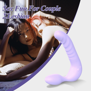 APP Control Remote Double Headed Strap on <b>Vibrator</b> 100% Waterproof 10 <b>Vibration</b> Modes USB Rechargeable Silicone Women's Sex Toy - Product Image 3
