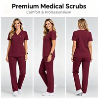 Uniformes médicaux personnalisés, uniforme médical le plus vendu, vêtements pour femmes, ensemble de vêtements pour femmes, vêtements pour femmes 42384
