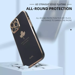 <span class=keywords><strong>Funda</strong></span> Protectora para Teléfono con Diseño de Hoja de Arce Galvanizada para <span class=keywords><strong>Samsung</strong></span> S23 Ultra A20S A11 <span class=keywords><strong>A13</strong></span> J7 Prime - Product Image 5