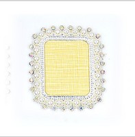 Présentoir de faux ongles rond ovales rétro, perles, pour Art de la manucure et de la pédicure, plateau de présentation, accessoire pour les yeux, pièces