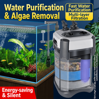 Filtre à eau pour aquarium, filtre à eau pour aquarium de koïs, filtre à eau en coupelle, filtre à eau en boîtier pour installations pratiques