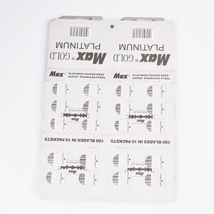 थोक उच्च गुणवत्ता वाले डबल एज ब्लेड त्वचा देखभाल रेजर ब्लेड स्टेनलेस स्टील ब्लेड - Product Image 4