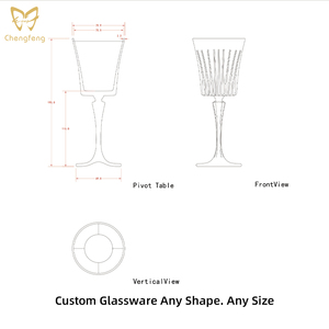Verres à vin en cristal soufflé à la main vintage, verres à vin rouge et à brandy gravés et rayés, verrerie artisanale, parfaits pour les mariages - Product Image 6