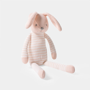 Muñeco de Peluche Conejo Rosa, Juguete Tejido, Animal de Peluche Lindo, Relleno de Algodón PP, <span class=keywords><strong>20</strong></span>-30cm, Venta al por Mayor para Bebés - Product Image 2