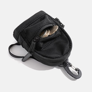 Bolsa pequeña personalizable para tarjetas de nailon, protección ambiental, <span class=keywords><strong>portadocumentos</strong></span>, cierre de cremallera, Carta del fabricante - Product Image 2