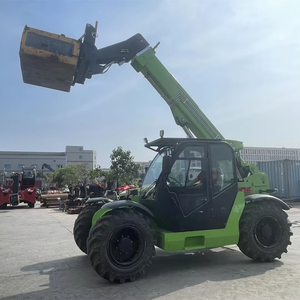 Chariot télescopique de marque chinoise de 4 tonnes et 7 mètres avec accessoires en option, chariot télescopique chinois de 4 tonnes et 7 mètres - Product Image 3