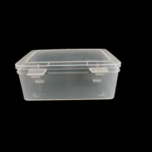 Small Plastic Box Clear Containers Beads Storage Empty Case Organizer For Beads Crafts Jewelry Crayon Pencil