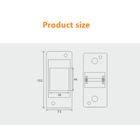 Boîtier de distribution d'alimentation étanche IP65 gris EKYK OEM HT-3 voies 50A 400V à 6 prises avec disjoncteur en plastique ABS