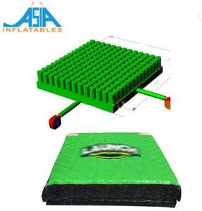 Usine trampoline parc freestyle airbag gonflable cascade gymnastique palier airbag/mousse fosse airbag pour vtt - Product Image 6