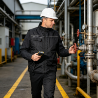 Gilet Zippé Polyester Respirant Séchage Rapide Anti-Froisses Personnalisé pour Uniforme Publicitaire Bénévole Supermarché, Multi