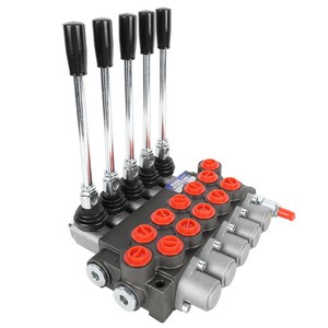 Carbon Steel Hydraulic Joystick Directional Control for Front End Tractor with Quick Coupling Remote Cable - Product Image 5