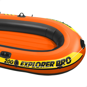 Kayak gonflable pliable pour 2 personnes 2025 – Kayak portable, durable et économique pour la pêche en mer et les excursions, avec accessoires de pagaie - Product Image 4