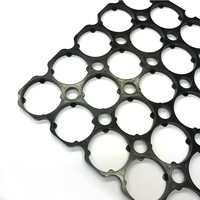 Soporte de batería doble 32650/32700, dimensión de orificio de 32,4mm, espaciador de celda de litio fijo DIY para batería de electrónica de consumo