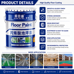 Pintura Acrílica para Pisos a Base de Agua de Grado Industrial para Protección de Pisos de Alto Tráfico - Product Image 4
