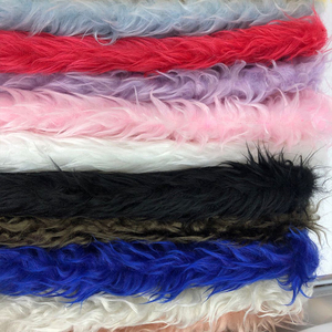 Vải Lông Cừu Nhung Lông Cuộn Dày Lông Giả Tùy Chỉnh Màu Trơn 3Cm - Product Image 2