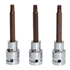 مجموعة مفاتيح ألن سداسية طويلة بطول 12.5 بوصة من نوع OEM مع مقبس سداسي عميق من الكروم - Product Image 4