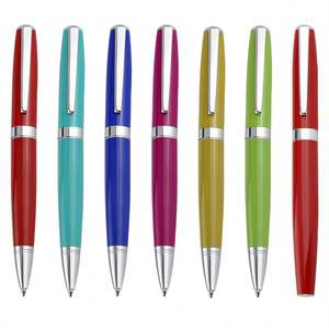 Stylo en métal haut de gamme imprimé avec logo d'entreprise gravé au laser personnalisé, idée cadeau publicitaire d'entreprise - Product Image 1