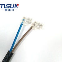 Dây cáp tùy chỉnh OEM ODM 187 250 loại cờ, đầu nối nhanh, dây dẫn đầu cuối