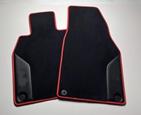 Alfombrilla de Piso Interior de Cuero Bordado de Lujo YLD Personalizada para Porsche, Se Aceptan Logotipos Personalizados