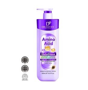 DR DAVEY Lotion pour le Corps aux Acides Aminés et au Glutathion Pur Éclaircissante Intensive Anti-Acné - Product Image 5