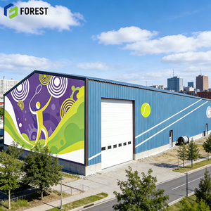 Complejo Deportivo Metálico de Alta Resistencia Superior, Instalación Atlética Multiusos, Estructura Prediseñada de Gran Vano Libre - Product Image 1