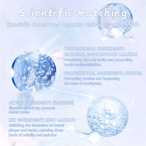 OEM 63g歯美白歯磨き粉マルチフレーバーフォーミュラマンゴースイカココナッツピーチミント - Product Image 4