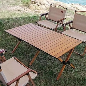 Modern Design Furniture Portable Outdoor <b>Table</b> <b>Chairs</b> for Camping Picnic <b>Dining</b> Beach Use Durable Iron Metal - Product Image 1