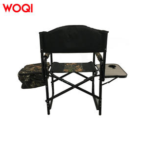 Chaise de Réalisateur Pliante d'Extérieur Woqi avec Plateau, Chaise de Camping en Aluminium Camouflage pour Jardin 92X55X42 - Product Image 5