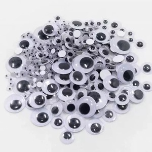 <span class=keywords><strong>Ojos</strong></span> Móviles de Plástico Negro para Manualidades, <span class=keywords><strong>Ojos</strong></span> Googly de Plástico en Varios Tamaños, Accesorios para Muñecos de Animales - Product Image 2