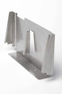 Servicio personalizado de fabricación de metal para piezas de chapa de aluminio de acero al carbono de acero inoxidable estampado de corte por láser 0,1-0,2mm - Product Image 2