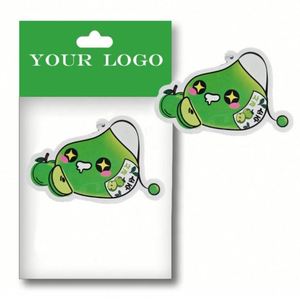 Ambientadores de Papel Colgantes para Auto con Logotipo Personalizado de Alta Calidad OEM en Varios Colores - Product Image 3