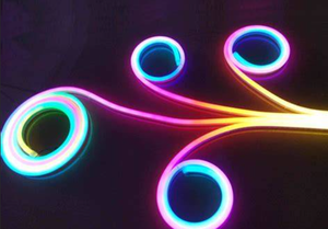 Néon LED RVB rechargeable à intensité variable, étanche IP65, en silicone double couche - Product Image 3