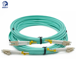 OM3 <span class=keywords><strong>LC</strong></span> <span class=keywords><strong>LC</strong></span> UPC Duplex mm LSZH sợi quang vá dây cho mạng - Product Image 3