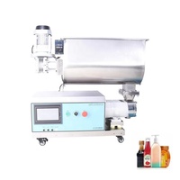 Machine de remplissage et de agitation chauffante pour produits cosmétiques, yaourts à haute viscosité, jus d'avocat, jus d'ananas, jus de figues, gommages corporels et conditionneurs