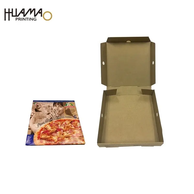 Stampa adesiva personalizzata scatola di cartone Bolsas De Papel scatole di imballaggio per vestiti stampa Logo personalizzata Caja De Pizza biodegradabile