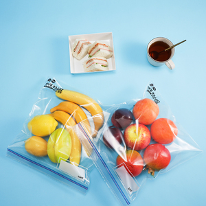 ถุงซิปล็อคแบบมีซิปขนาดใหญ่พิเศษ ทนทาน ใช้ซ้ำได้ พิมพ์โลโก้ได้ - Product Image 4