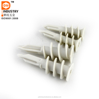 Âncora de parede plástica da parede do nylon do drywall, âncora com parafusos autoadesivos para gesso