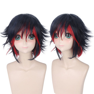 Peluca de Cosplay de Anime Zhu Shengda <span class=keywords><strong>Kill</strong></span> <span class=keywords><strong>LA</strong></span> <span class=keywords><strong>Kill</strong></span> Double Slash Girl Chanliuzi 291 - Product Image 1
