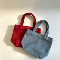 Sacs fourre-tout en coton personnalisés avec logo imprimé, faits à la main, 10 oz et 12 oz, écologiques et durables, avec longues poignées