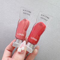 Lápiz Labial Nude de Alta Calidad con Etiqueta Personalizada, Cosmético Rojo Sexy Mate Cremoso, Líquido Mineral Impermeable, Brillo Labial en Tamaño de Viaje