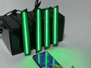 4x dẫn dòng chảy loạt RGB Giấc Mơ Màu bên đánh dấu ánh sáng thách thức ứng dụng điều khiển mô hình sạc điều kiện mới - Product Image 3