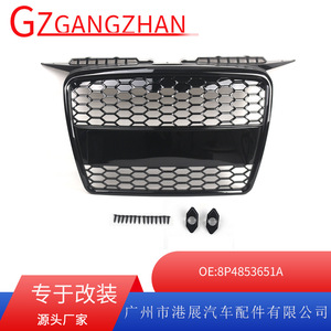 Audi A3 Front Bumper Honeycomb Grille 2004-2008 ABS <b>Plastic</b> <b>Mesh</b> For Retrofit Upgrade - Product Image 5