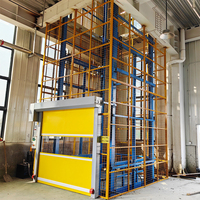 Ascenseur de fret mural électrique hydraulique compact à prix usine