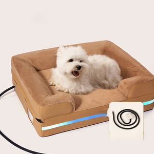Cama inteligente de lujo para perros, cálida/refrescante con control de temperatura, ortopédica, espuma viscoelástica de alta densidad, bonitos sofás cama para perros OEM/ODM - Product Image 5