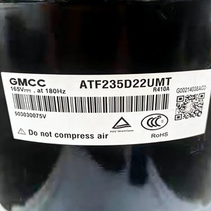 คอมเพรสเซอร์แบบสกรอลล์ Gmcc รุ่น ATF235D22UMT 165V 180Hz ใช้สารทำความเย็น R410A สำหรับเปลี่ยนในเครื่องปรับอากาศ - Product Image 1