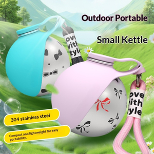 Portable 304 Stainless Steel Silicone Waterproof Pet <strong>Water</strong> Bottle Collapsible Adjustable Outdoor <strong>Dog</strong> Drinking Cup Foldable <strong>Bowls</strong> - Product Image 3