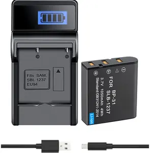 Batería de 3,7 V 1050mAh para cámara SIGMA DP1 DP1s DP1x DP2 DP2s DP2x + cargador - Product Image 5